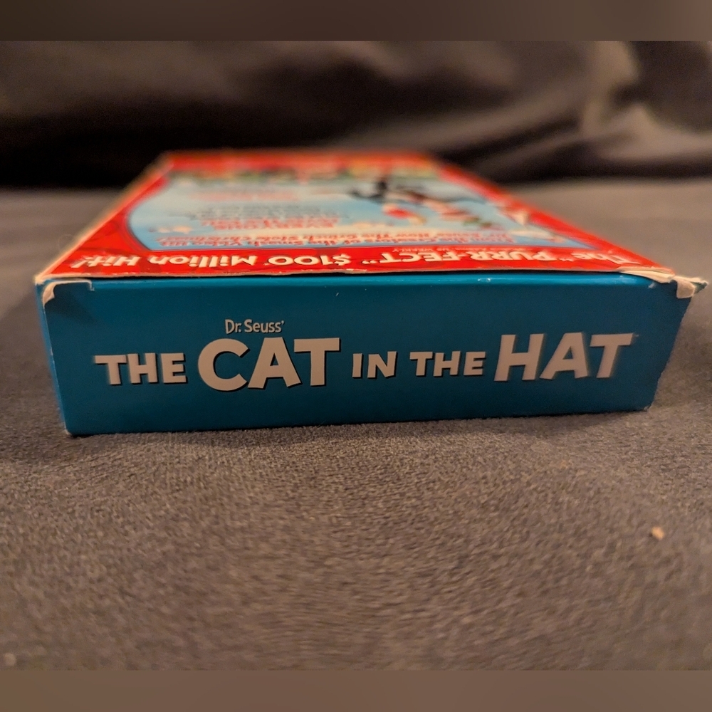 Dr Seuss' The Cat in the Hat Demo Promo Screener VHS Tape TESTED - Picture 4 of 8